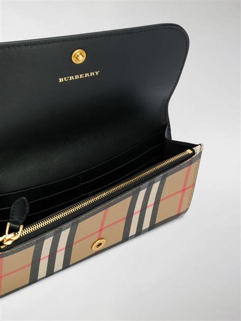 burberry classic check wallet|Burberry continental wallet.